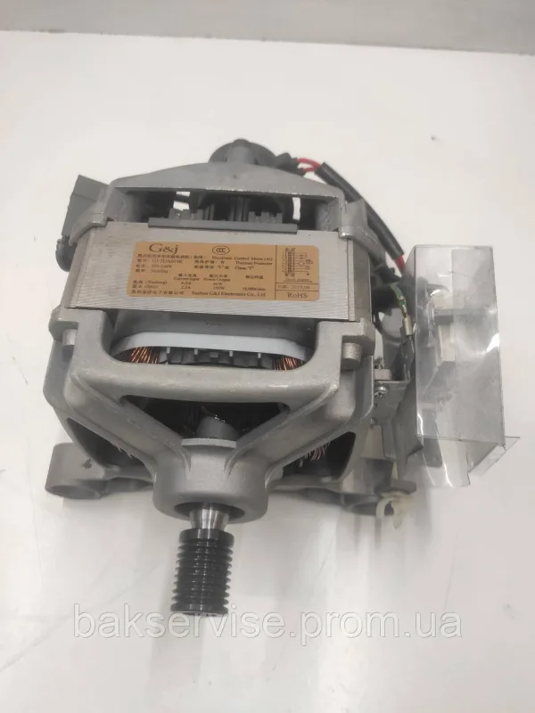 Двигун(мотор) для пральної машини Beko GJ-2UA019E (8 контактів) Б/У, изображение 5