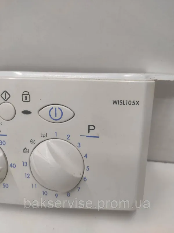 Плата упавління(модуль) до пральної машинки Indesit WISL105X Б/У, зображення 2