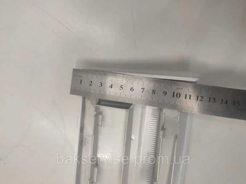 Панель (передня) порошкоприймача для пральної машини Gorenje STERILTUB 7kg Б/У, изображение 2