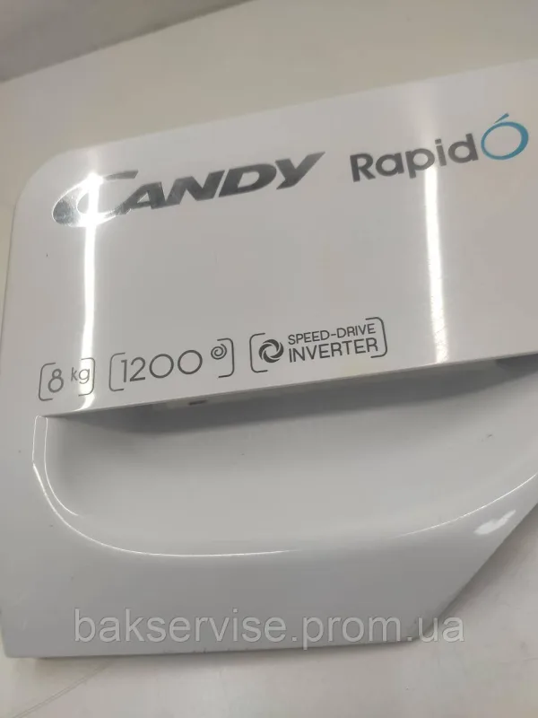 Панель (передня) порошкоприймача для пральної машини HOOVER/CANDY RAPID 91104480 Б/У, изображение 6