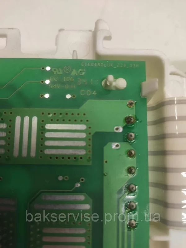 Модуль (плата управління)  до пральної машини AEG, ELECTROLUX 136624221 Б/У, зображення 5
