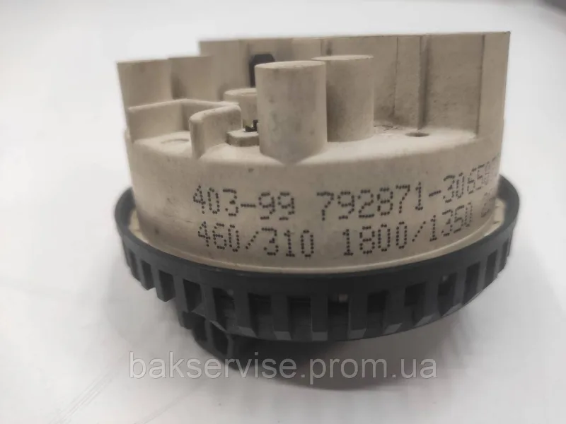 Прессостат (датчик рівня води) для пральної машини Bosch, Siemens 3065072ABO Б/У, изображение 4