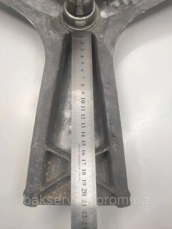 Хрестовина барабана до пральної машини Bosch Siemens 9000918878 (вал 122 мм) б/у, изображение 5