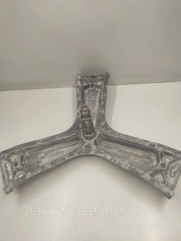 Хрестовина барабана до пральної машини Bosch Siemens 9000650873 (вал 115 мм) б/у, зображення 1