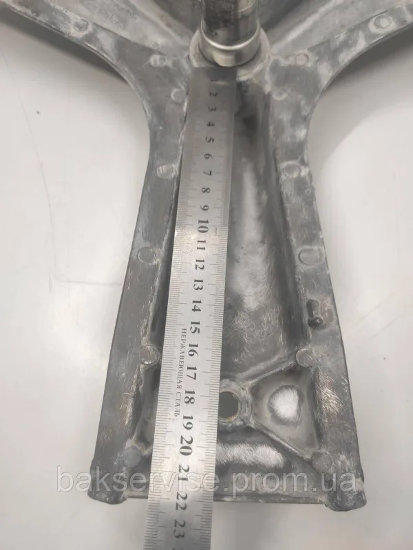 Хрестовина барабана до пральної машини Bosch Siemens 9000650873 (вал 115 мм) б/у, зображення 4