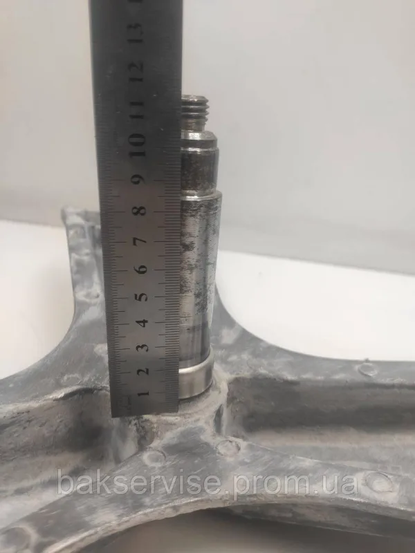 Хрестовина барабана до пральної машини Bosch Siemens 9000650873 (вал 115 мм) б/у, зображення 6