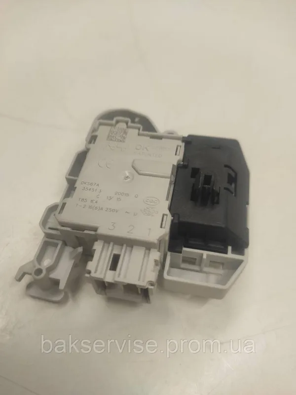 Замок до пральної машини Bosch Siemens 00638259 НОВЕ Original, зображення 3