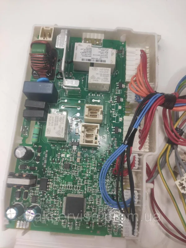 Модуль (плата управління) з проводкою до пральної машини ELECTROLUX 913128426(01) PERFECTCARE 600 Б/У, изображение 9