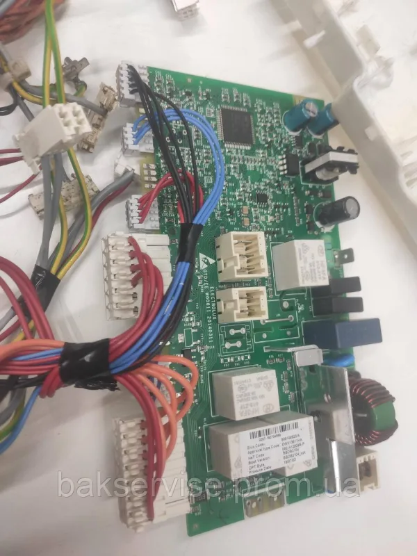Модуль (плата управління) з проводкою до пральної машини ELECTROLUX 913128426(01) PERFECTCARE 600 Б/У, изображение 10