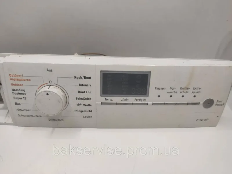 Плата упавління(модуль) з проводкою до пральної машини Siemens 9000224367 Б/У, изображение 2