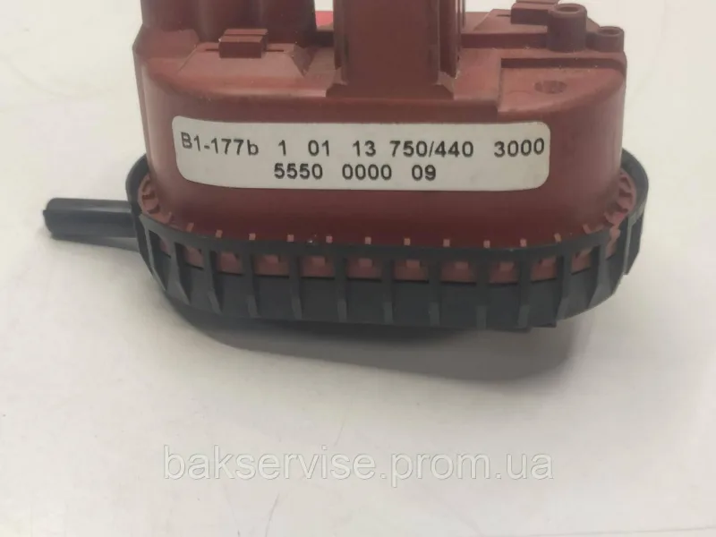 Прессостат (датчик рівня води) для пральної машини Bosch, Siemens 5550000009 Б/У, зображення 1