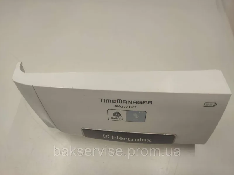 Панель (передня) порошкоприймача для пральної машини Electrolux 192518200 Б/У, изображение 6