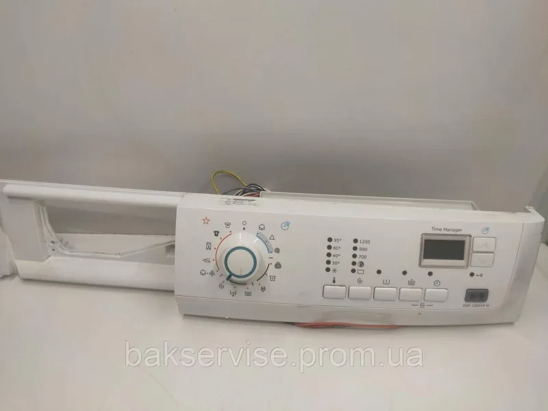 Плата упавління(модуль) з проводкою до пральної машини ELECTROLUX EWF 126410 W Б/У, зображення 1