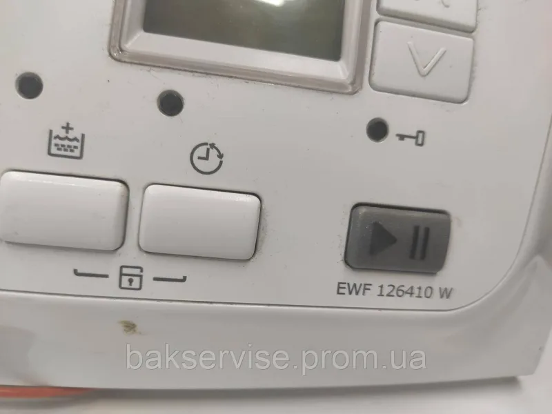 Плата упавління(модуль) з проводкою до пральної машини ELECTROLUX EWF 126410 W Б/У, зображення 3