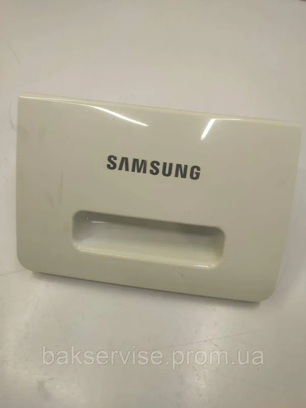 Панель (передня) порошкоприймача для пральної машини Samsung WF1602WUV Б/У, изображение 1