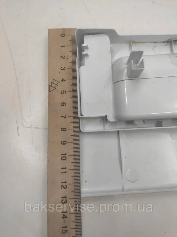 Панель (передня) порошкоприймача для пральної машини Samsung WF1602WUV Б/У, изображение 3