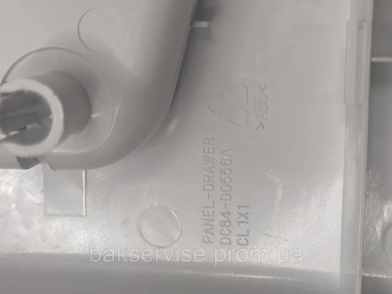 Панель (передня) порошкоприймача для пральної машини Samsung DC64-00556A Б/У, изображение 3