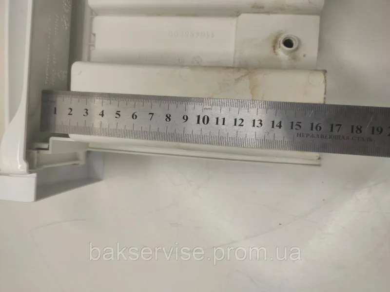 Порошкоприймач(дозатор) для пральної машини ELECTROLUX 110488600 Б/У, изображение 9