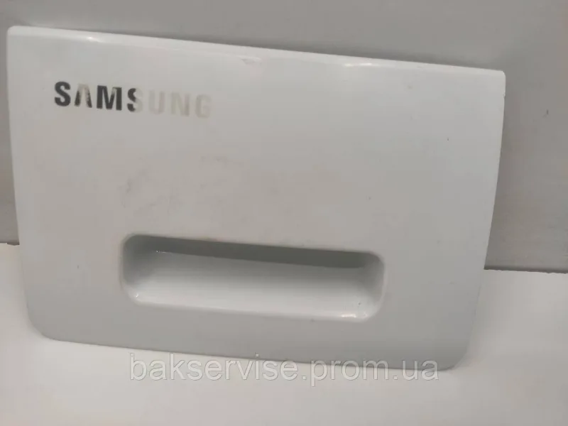 Панель (передня) порошкоприймача для пральної машини Samsung DC64-02392A Б/У, изображение 1