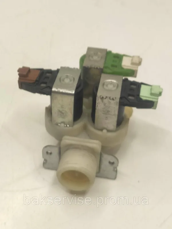 Клапан подачі води до пральної машини AEG 132548720 Б/У, зображення 2
