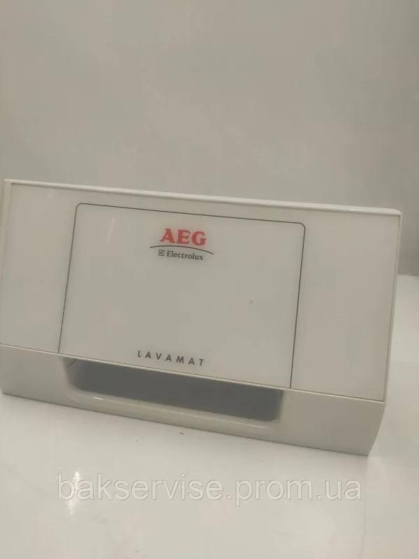 Панель (передня) порошкоприймача для пральної машини AEG 110880200 Б/У, изображение 1