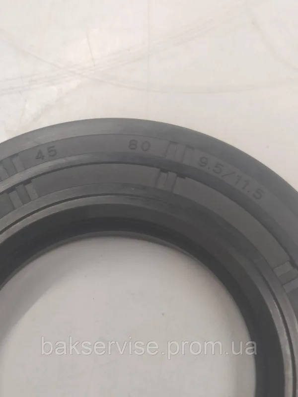 Сальник для пральної машини WLK 45*80*9.5/11.5, зображення 2