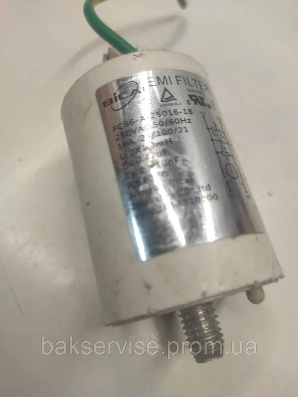 Мережевий фільтр для пральної машини Beko 2834310200 Б/У, зображення 1