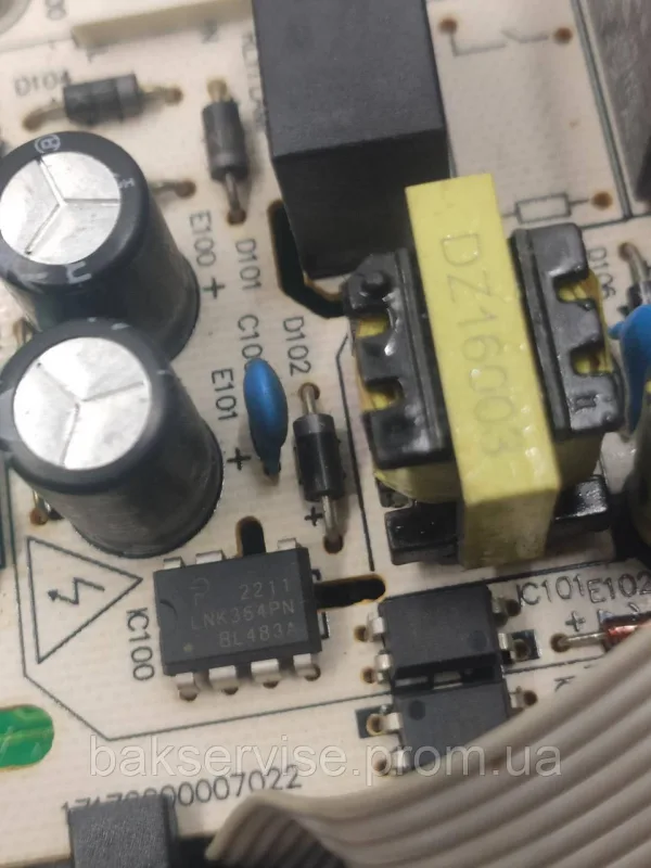 Панель управління мікрохвильовой печі Midea 220506-1A б/у, зображення 2