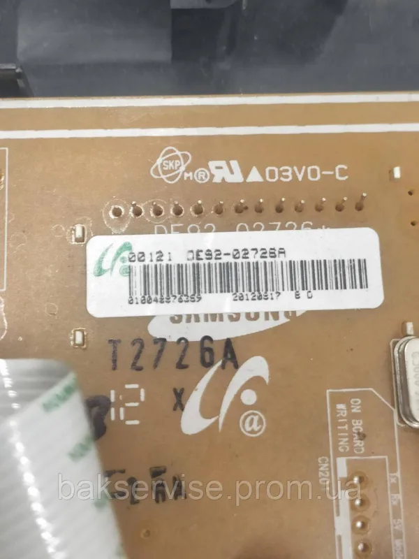 Панель управління мікрохвильовой печі Samsung CE107FT б/у, зображення 2