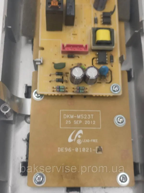 Панель управління мікрохвильовой печі Samsung DKM-MS23T б/у, зображення 2