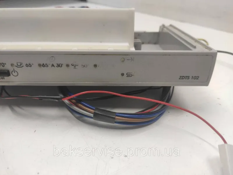 Плата управління з проводкою до посудомийної машини ZANUSSI ZDTS102 б/у, изображение 3