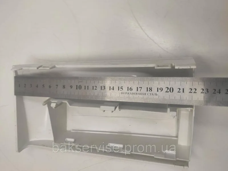 Панель (передня) порошкоприймача для пральної машини Electrolux 13250810 Б/У, изображение 7