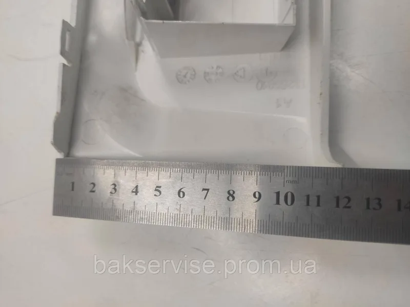 Панель (передня) порошкоприймача для пральної машини Electrolux 13250810 Б/У, изображение 8