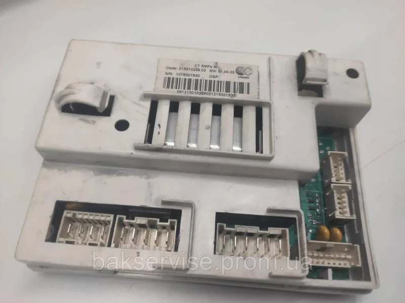Комплект плати управління для пральної машини Indesit IWSB5093 Б/У(без пресостата), изображение 9