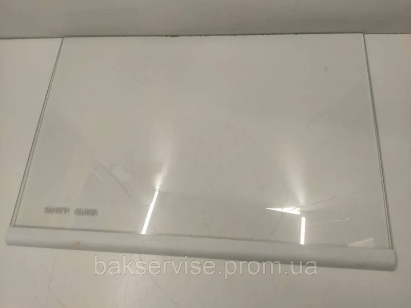 Полиця (скляна) для холодильника Ariston 445*315 Б/У, зображення 1