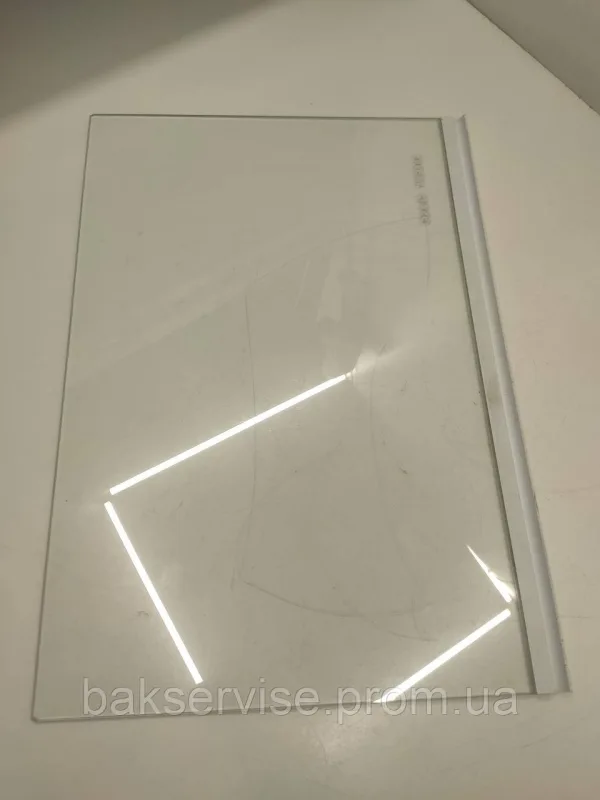 Полиця (скляна) для холодильника Ariston 445*315 Б/У, зображення 5
