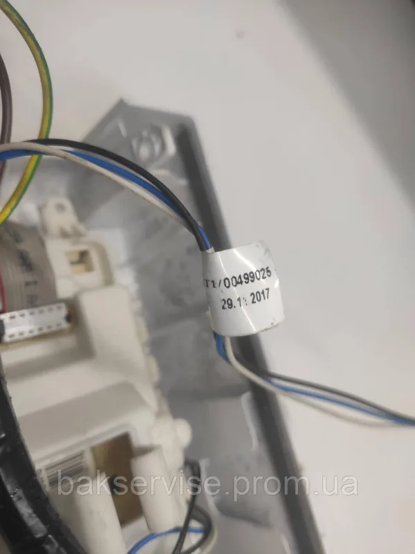 Плата упавління(модуль) з проводкою до пральної машини Sharp ES-GFB7143W3 Б/У, зображення 6