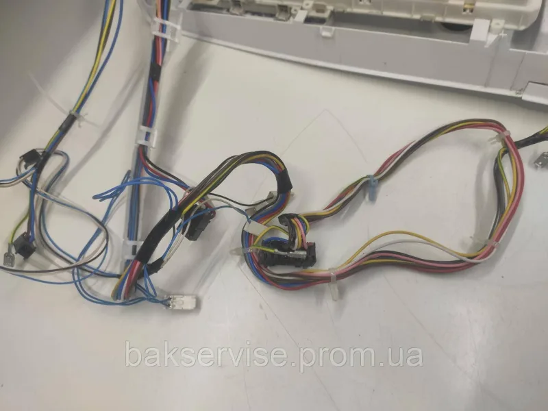 Плата упавління(модуль) з проводкою до пральної машини Sharp ES-GFB7143W3 Б/У, зображення 7