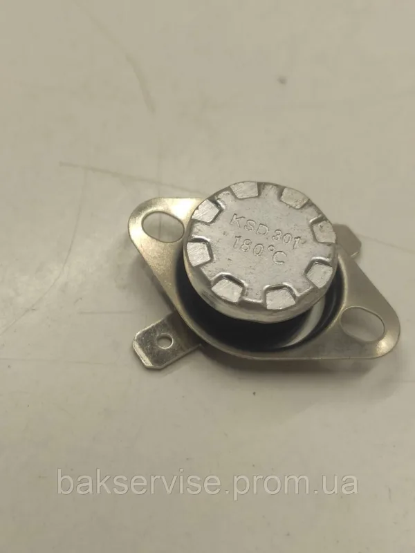 Термостат микрохвильової печі KSD301-180 ºC Б/У, зображення 1