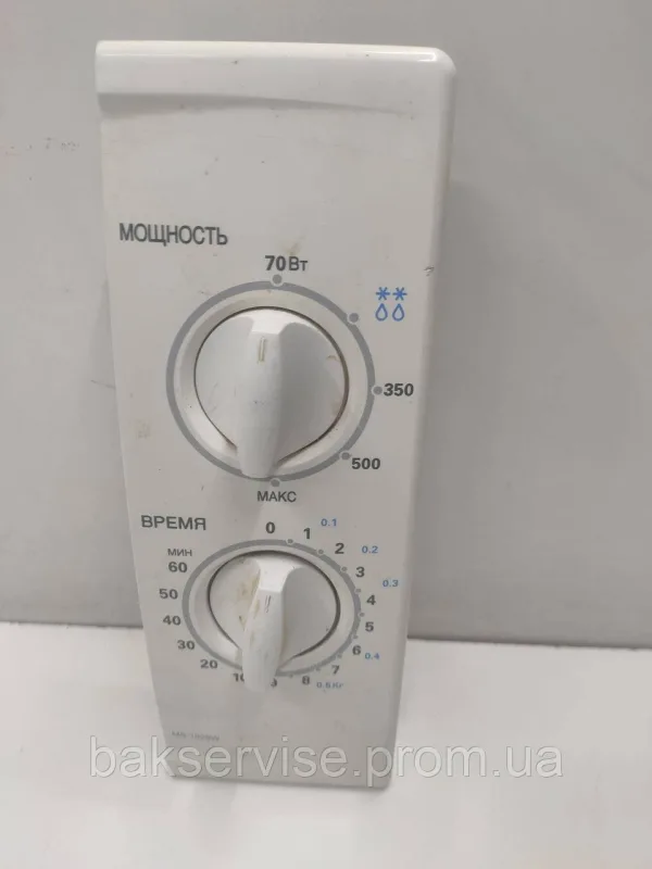 Панель управління мікрохвильовой печі LG MS-1929W б/у, изображение 1