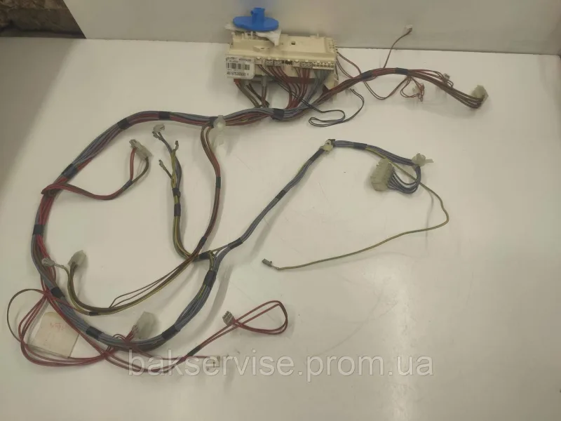 Модуль з проводкою до пральної машини Whirlpool FL 5105/A Б/У, зображення 1