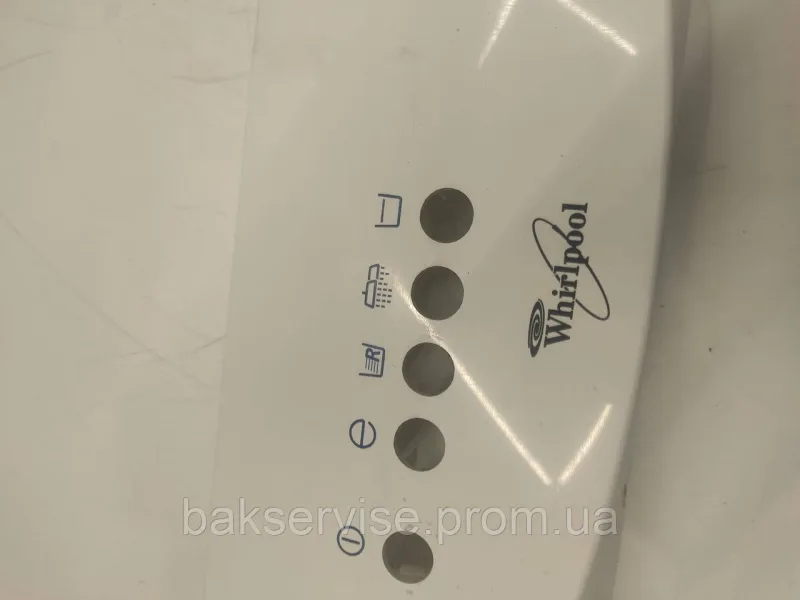 Передня панель до пральної машини Whirlpool FL 5105/A Б/У, изображение 4