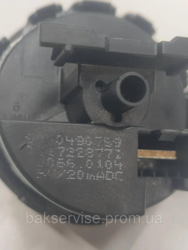 Прессостат (датчик рівня води) для пральної машини Bosch, Siemens 9000490759 Б/У, изображение 5