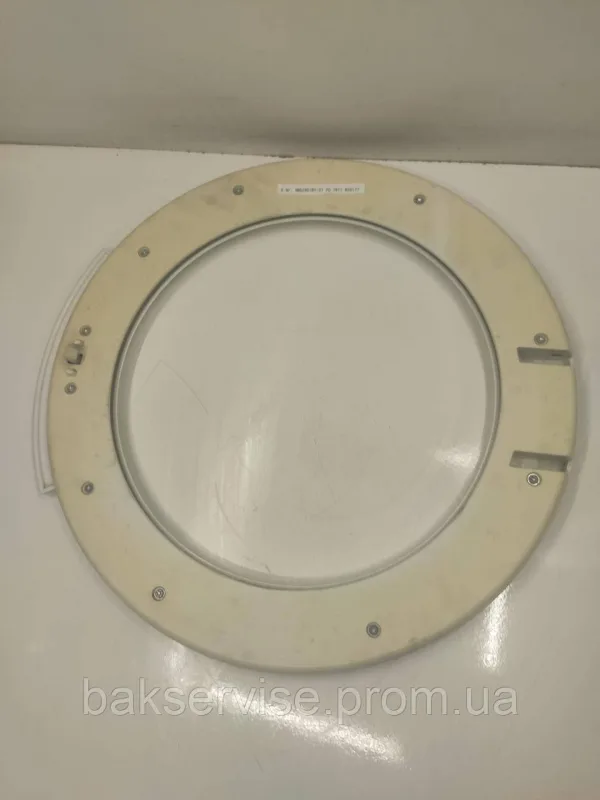 Рамка люка(без скла) до пральної машини Bosch/Siemens WM52801BY/01 без завіси Б/У, изображение 9