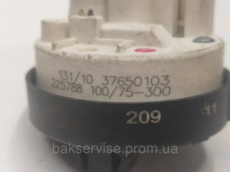 Прессостат (датчик рівня води) для пральної машини Asko, Gorenje 37650103 Б/У, изображение 2