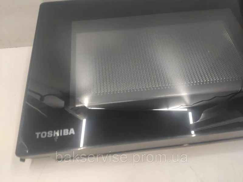 Дверцята до мікрохвильової печі Toshiba MW-MM20P Б/У, изображение 4