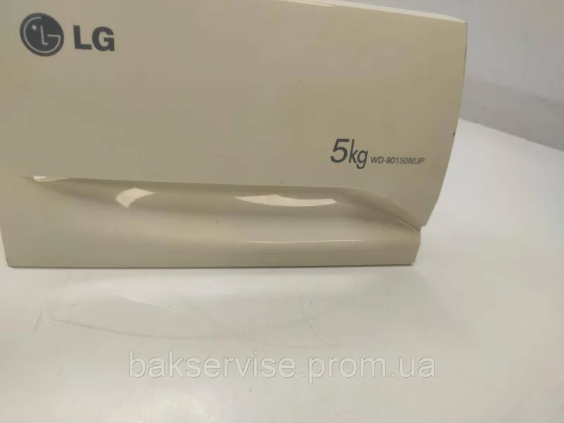 Панель (передня) порошкоприймача для пральної машини LG WD-80150NUP Б/У, изображение 4