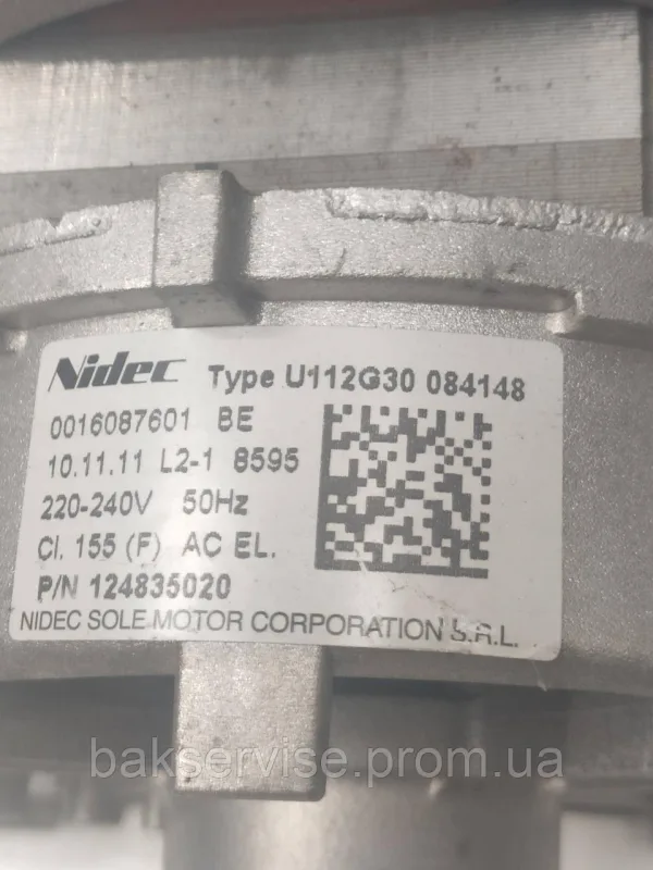 Двигун(мотор) для пральної машини Aeg 124835020 (6 контактів) Б/У, зображення 5