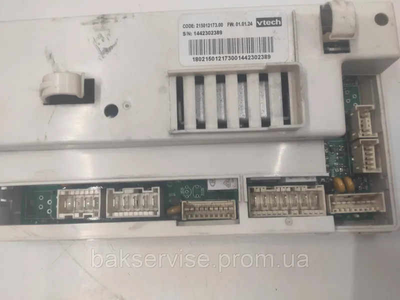 Модуль (плата управління) до пральної машини Ariston, Indesit 215012173.00 Б/У, изображение 7