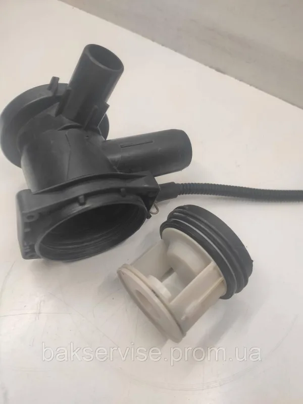 Корпус (равлик) насоса для пральної машини Bosch Siemens 144487 Б/У, изображение 1